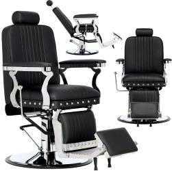 Scaun de frizerie hidraulic pentru salonul de frizerie barber shop Rowan Barberking 