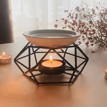 Suport cu vas ceramic pentru aromaterapie 