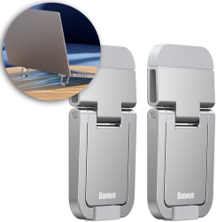 Suport laptop Baseus Slim 2 buc argintiu 