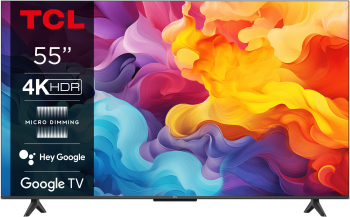 Televizor TCL LED 55V6B 139 cm Smart Google TV 4K Ultra HD Clasa E 