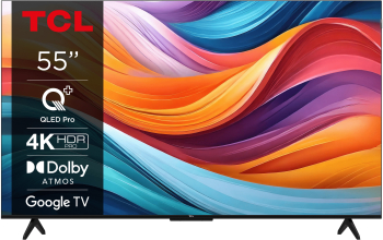 Televizor TCL QLED 55T7B 139 cm Smart Google TV 4K Ultra HD Clasa F 