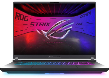Laptop Gaming ASUS ROG Strix G16 G615LH 2.5K 240Hz Intel Core Ultra 7 255HX 16GB DDR5 512GB SSD GeForce RTX 5050 8GB No OS Eclipse Gray 
