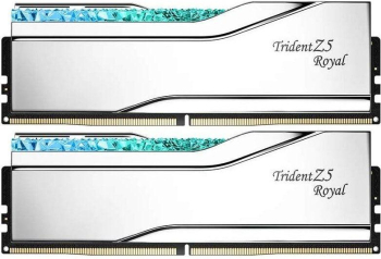 Memorie RAM G.Skill Trident Z5 Royal RGB 96GB DDR5 6400MHz Kit (2x48GB) RGB Silver 