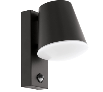 Aplica de exterior cu senzor Eglo 97451 CALDIERO negru - RESIGILAT 