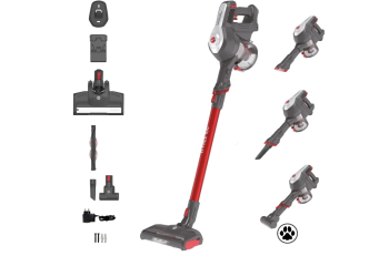 Aspirator vertical Hoover H-FREE 100 PETS fara sac si fir - SECOND 