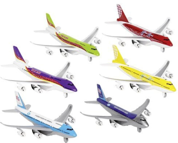 Avion de jucarie cu lumini si sunete 3 ani+ 1Buc Goki 