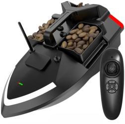 Barca Nadit si Momit iUni V801 3 cuve 2kg 500m 12000mAh 10km/h Telecomanda 2.4GHz 