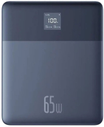 Baterie externa Baseus Blade 2 12000mAh 65W 2x USB-C albastru 