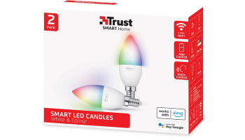 Bec LED Trust WiFi E14 Smart cu culori RGB de 2 4 GHz Pachet de 2 - RESIGILAT 