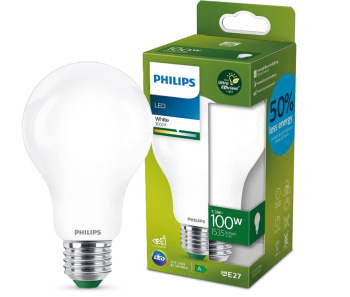 Bec PHILIPS LED Ultra Eficient 3000K E27 100W alb - RESIGILAT 