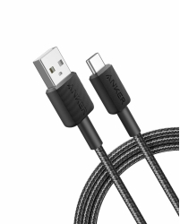 Cablu Anker 322 USB-A USB-C 1.8m negru 
