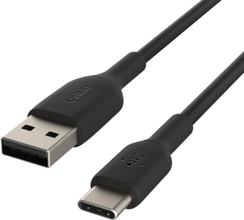 Cablu de incarcare Belkin BoostCharge USB-C la USB-A 2m negru - RESIGILAT 