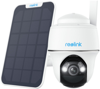 Camera de supraveghere cu Panou Solar Reolink Go PT Plus G430 cu 4G - LTE baterie reincarcabila vizibilitate 360° detectare Persoana 