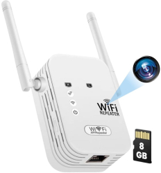 Camera Spion in Amplificator Semnal Wireless iUni RP1 8GB Wi-Fi Full HD Senzor de miscare 