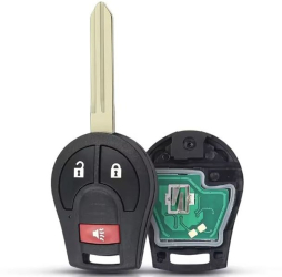 Carcasa Cheie Auto Completa Programabila Compatibila Nissan Qashqai X-Trail Navara Pathfinder Murano Infiniti FX &ndash 2+1 butoane 
