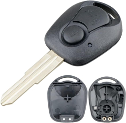 Carcasa Cheie Auto Techstar compatibila cu Ssangyong Actyon Kyron Rexton SUV &ndash cu lama SSY3 si surub 1 buton 