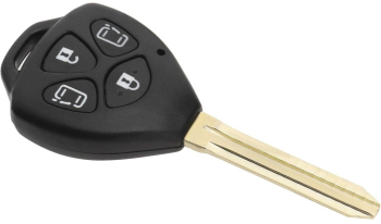 Carcasa Cheie Auto Techstar cu 4 butoane compatibila cu Toyota Corolla Camry Alphard 