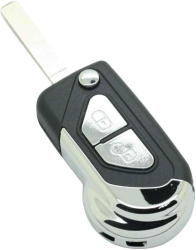 Carcasa Cheie Auto Techstar tip Briceag cu 2 Butoane Compatibila Citroen DS3 C3 lama VA2 