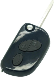 Carcasa Cheie Auto Techstar tip Flip cu 3 butoane compatibila Maserati GranTurismo Quattroporte GranCabrio 