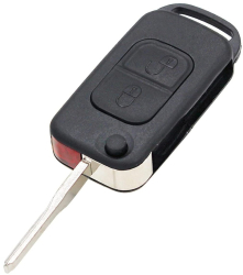 Carcasa Cheie Auto Tip Briceag Techstar® pentru Mercedes-Benz W168 W124 W202 W210 W211 W203 C-Class E-Class S-Class ML SL - 2 
