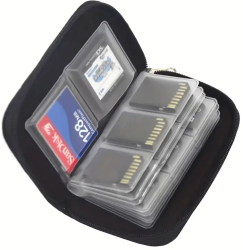Carcasa de protectie carduri de memorie 16 Sloturi SD + 4 Sloturi CF 