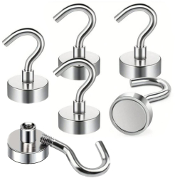Carlige magnetice neodim Set 6 buc 