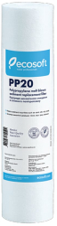 Cartus filtrant polipropilena 10 Ecosoft pentru eliminarea sedimentelor 