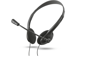 Casti cu microfon Trust Primo Chat 21665 negru - RESIGILAT 