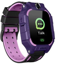 Ceas Smartwatch Copii Techstar® Q19 1.40 inch IPS Cartela SIM Tracker LBS Buton SOS Apelare Bidirectionala Mov 