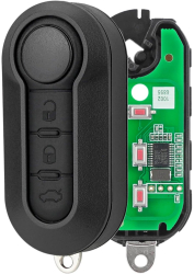 Cheie Auto Completa Programabila 433MHz 3 butoane cip ID46 compatibila Fiat 500L Ducato Bravo Iveco Daily Peugeot Boxer &ndash siste 