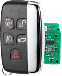 Cheie Auto Completa Programabila 433MHz cu 5 butoane cip PCF7945 compatibila Land Rover Discovery Freelander Range Rover Evoque Jagua 