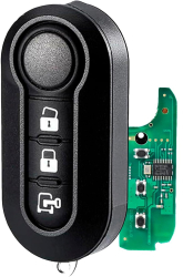 Cheie Auto Completa Programabila cu telecomanda 433MHz 3 butoane cip PCF7946 sistem Marelli &ndash compatibila Fiat Ducato 500L Doblo 