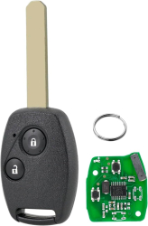 Cheie Auto Completa Programabila Techstar cu 433MHz 2 butoane compatibila Honda Civic 2005&ndash 2011 Accord CR-V Odyssey Pilot Fit 