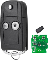 Cheie Auto Programabila Completa Techstar cu 2 butoane 433MHz Compatibila Honda Civic 2011&ndash 2014 CR-V Jazz 2012&ndash 2015 &ndash 