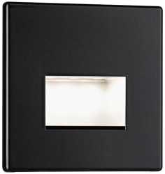 Corp de iluminat pentru scari Paulmann LED 1.2W 100 lm alb cald 2700K negru mat - RESIGILAT 