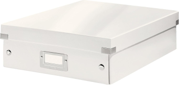 Cutie de depozitare Leitz gama Click and Store 60430001 pentru birou alba - RESIGILAT 