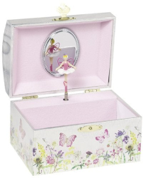 Cutie muzicala cu zana 15x10.7 cm de lemn Goki