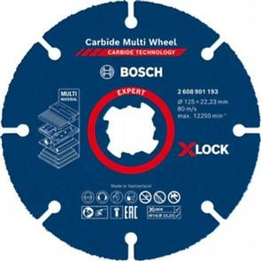 Disc de taiere X-LOCK EXPERT Carbide Multi Wheel 125 mm 22 23 mm 