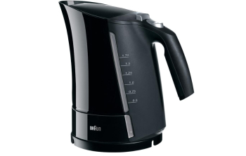 Fierbator Braun MultiQuick 5 WK 3000W filtru anticalcar oprire automata 1.7L negru - RESIGILAT