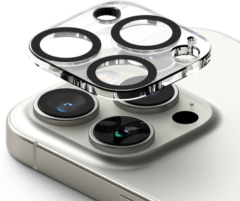 Folie Camera pentru iPhone 16 Pro / iPhone 16 Pro Max set 2 - Ringke Camera Protector Glass - Clear 