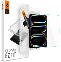 Folie pentru iPad Pro 11 2024 - Spigen Glas.TR EZ FIT - Clear 