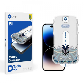Folie pentru iPhone 12 Pro Max - Lito Magic Glass Box D+ Tools - Clear 
