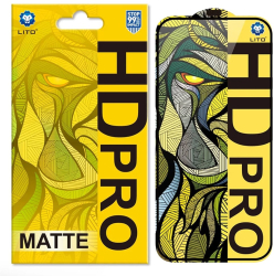 Folie pentru iPhone 16 Pro Max - Lito HD Pro Matte - Black 
