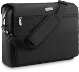 Geanta barbati Messenger pentru laptop 40x29x7 cm Negru Zagatto ZG784 