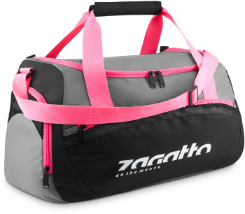 Geanta sport pentru femei Negru cu roz 35x28x23 ZG819 Zagatto