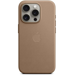 Husa Apple iPhone 15 Pro FineWoven cu MagSafe Taupe - RESIGILAT 