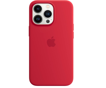 Husa din silicon Apple iPhone 13 Pro cu MagSafe rosu - RESIGILAT 