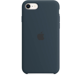 Husa din silicon Apple pentru iPhone SE Abyss Blue - SECOND 
