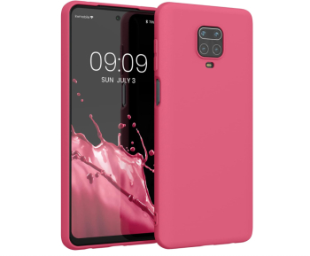 Husa Kwmobile pentru Xiaomi Redmi Note 9S 9 Pro 9 Pro Max Roz - RESIGILAT
