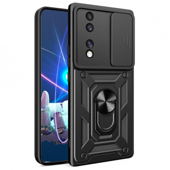 Husa pentru Honor 70 - Techsuit CamShield Series - Black 